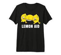 Lemon Aid Lemonade Pun Funny Lemon Aid Stand Lemonade Premium T-Shirt
