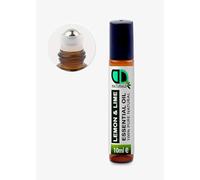 Lemon and Lime Roll On Essential Oil - 10ml | for Mental Clarity, Air Freshener, Aromatherapy | Use on Skin, Temples, Pulse Points, Wrists, Neck