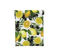 Lemon and Olive, Squeeze Top Wallet Women Storage Bag Small Coin Purse Change Pouch