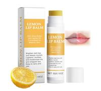 Lemon and Turmeric Lip Lightening Balm for Dark Lips, Effortlessly Hydrating & Brightening Lip Repair Balm, Lip Exfoliator Scrub for Softening & Moisturizing，Pigmentation Corrector