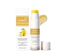Lemon and Turmeric Lip Lightening Balm for Dark Lips, Lip Exfoliator Scrub, Moisturizing Lip Repair Balm, Lip Scrub for Brightening, Moisturizes Dry Lips with Shea Butter, Daily Lip Care (1PC)