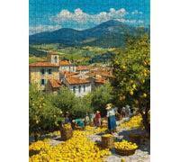 Lemon Autumn Harvest Jigsaw Puzzles for Adults 5000, 5000 Piece Jigsaw Puzzles, Classic Educational Jigsaws, Impossible de Assemble Handmade, Challenging Puzzle, Fun Family Activities FNKL0-770