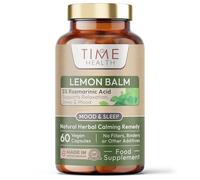 Lemon Balm Leaf Extract - Min. 5% Rosmarinic Acid - Vegan - No Fillers, Binders or Flow Agents - Pullulan - 60 Capsules