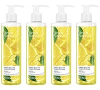 Lemon Burst Hand Wash with Vitamin E, Vitamin B5 & Electrolytes, Enriched with Natural Extracts, 4 x 250ml