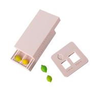 Lemon Clay Rolling Mold Crafting Tool Texture Suitable for Double Size 13mm 15mm Beads Jewelry Making Printed Clay Roller Tool