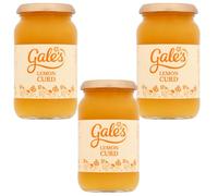 Lemon Curd 410g x 3, Compatible with Gales Tangy Citrus Vegetarian Spread, Topping for Cakes Muffin Cupcake Dessert Baking with Welari Thank You Card | (3pack)
