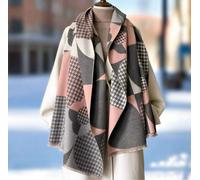 Lemon Daisy Accessories Women's Avery Winter Scarf Shawl in Pink Lemon Daisy Accessories Pink One Size