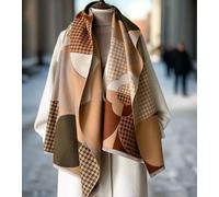 Lemon Daisy Accessories Women's Avery Winter Scarf Shawl in Tan Lemon Daisy Accessories Tan One Size