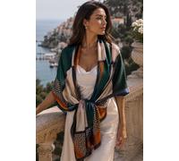 Lemon Daisy Accessories Women's Cassie Wedding Guest Summer Scarf Shawl in Burnt Orange Lemon Daisy Accessories Burnt Orange One Size