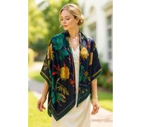 Lemon Daisy Accessories Women's Cassie Wedding Guest Summer Scarf Shawl in Dark Blue Lemon Daisy Accessories Dark Blue One Size