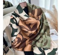 Lemon Daisy Accessories Women's Harriet Winter Scarf Shawl in Green Lemon Daisy Accessories Green One Size