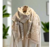 Lemon Daisy Accessories Women's Naomi Wrap Scarf Shawl in Beige Lemon Daisy Accessories Beige One Size