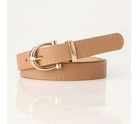 Lemon Daisy Accessories Women's Noa Sleek Everyday Belt in Beige Lemon Daisy Accessories Beige One Size
