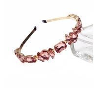 Lemon Daisy Accessories Women's Solstice Bridal Wedding Bride Crystal Headband in Rose Gold Lemon Daisy Accessories Rose Gold One Size