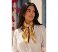 Lemon Daisy Accessories Women's Valentina Versatile Hairband & Neck Scarf Accessory in Yellow Lemon Daisy Accessories Yellow One Size