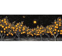 Lemon Diamond Painting Kits for Adults, Pattern Starry Sky Diamond Art 5D DIY Full Round Drill Gem Crystal Art Kits Crafts for Adults for Home Room Decor, Bedroom Decor, Gifts 90*180CM -yym2603W7