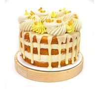 Lemon Drizzle Bento Cake | Lemon Drizzle Cake Serves 4-6 | Moist Sponge Cake with Lemon Syrup Glaze | Postable Cake | Handcrafted By Our Bakers At Bakerdays