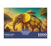 Lemon Elephant1000 Pieces Jigsaw Puzzles for Adults And Kids Family Game FantasyFun And Challenging Home Decors Great Gift Idea38x26cm/1000pcs