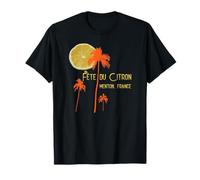 Lemon Festival Fete du Citron Menton France French Riviera T-Shirt