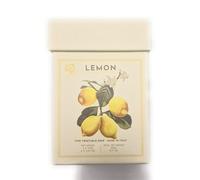 Lemon Fine Vegetable Soap Set 3 x 150g - Triple Milled Natural Bar Soap Made in Italy, Refreshing & Nourishing Skincare Gift