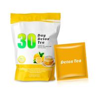 Lemon Flavor 30-Day Weight Loss Tea, 3g*30 Bags Fat Burning Slimming Detox Fruit Tea(2PCS)