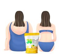 Lemon Flavor 30-Day Weight Loss Tea - 3g*30 Bags Fat Burning Slimming Detox Fruit Tea(2PCS)