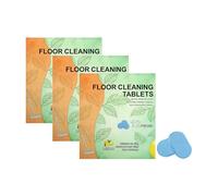 Lemon Floor Cleaning Tablets, Floor Cleaner Tablets Hard Floor Cleaner Tablets, Solution for Tile, Vinyl, Hardwood, Fresh Lemon Scent, Compatible with Robot Mops & Wet/Dry Vacuums (36pcs)