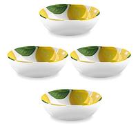 Lemon Fresh Melamine Bowl Set (4)