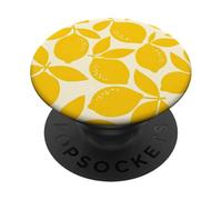 Lemon Fruit art for Fresh Summer Style PopSockets Adhesive PopGrip
