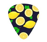 Lemon Fruit Guitar Pick 12 Picks Fashion Personalized Bass Pick Durable Electric Guitar Plectrums Instrument Accessories