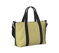 Lemon Fruit Pattern Print Travel Hand Bag for Women Men Lightweight Foldable Business Weekend Trip Camping