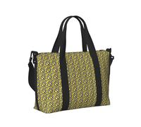Lemon Fruit Pattern Print Women Men Travel Hand Bag Lightweight for Carry On Weekend Trip Gym Tote Bags