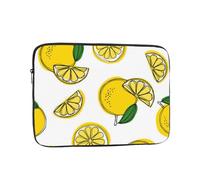Lemon Fruit Pattern Printed Laptop Sleeve Case 15 Inch - Protective Laptop Cover Bag Shockproof Notebook Computer Bag For Men And Women