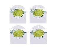 Lemon Fruit Print Blank Greeting Cards, Love Buttons, Pearl Paper Envelopes Suitable For Various Occasions - Anniversary Cards, Thank You Cards, Holiday Cards, Wedding Cards, Congratulations.