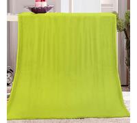 Lemon Green Solid Color Soft Flannel Fleece Blanket for Nursery and Travel, 70x100 cm Lime Green Throw Blanket, Warm Fuzzy Bedding for Toddlers, Kids Bedroom and Outdoor Picnic Use.