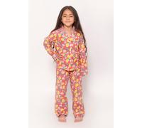 Lemon Grove Button Up Pyjamas Luca and Rosa Pink 4-5 Years