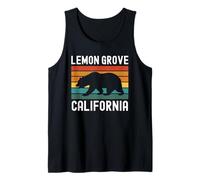 Lemon Grove California San Diego Beach SoCal Retro Surf SD Tank Top