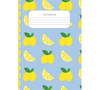 Lemon Inspired Lined Notebook - Exciting and Fun A4 Journal with 130 Pages: Lively Lemon Design | Lined Pages for Notes & Journaling | Perfect for School, Work, and Personal Use