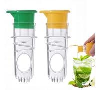 Lemon Juicer 2Pcs - Handheld Lemon Squeezer for Fresh Juice, Citrus Fruit Press for Lemon, Lime, Orange, and Grapefruit - Easy to Use Manual Juicer