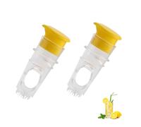 Lemon Juicer, Manual Juicing With Lid, Compact And Lightweight, Can Be Reused, Suitable For Various Lemon Fruits, A Practical Small Tool For Home Use