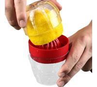 Lemon Juicer - Small Citrus Fencing, Portable Fruit Press, Manual Juice Extractor | Kitchen Gadgets for Lime, Orange, Lemon, Drink Preparation, Cooking, Salad, Cooking
