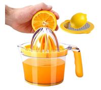 Lemon Juicer Squeezer - Multifunctional Juice Extractor, Manual Citrus Press, Fruit Grinder Tool, Lime Ginger Garlic Crusher, Kitchen Juicing Tool For Home Commercial Camping Picnic Use