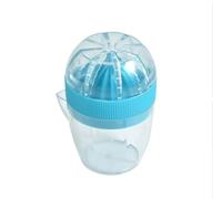 Lemon Juicer With Lid Plastic Manual Lemon Juicer Orange Cup Press Citrus Juicer With Spout Fruit Tool(Blue)