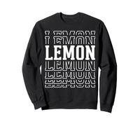 Lemon Layered Text Costume Gardener Sweatshirt