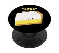 Lemon Meringue Pie Christmas Thanksgiving Dessert PopSockets Swappable PopGrip