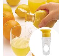 Lemon Mini Squeezer, Screw Top Lemon Juicer,Manual Plastic Lemon Juicer,Multifunctional Manual Fruit Juicer, Lemon Fruit Juicer With Built-in Filter,Portable Lemon Squeezer, for Cocktails, Drinks
