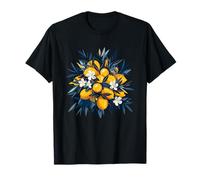 Lemon Orchard Blossoms Mediterranean Citrus Bouquet T-Shirt
