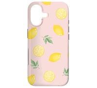 Lemon Pastel Pattern Stylish Trendy Summer Tropical Case for iPhone 17