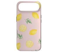 Lemon Pastel Pattern Stylish Trendy Summer Tropical Case for iPhone Air