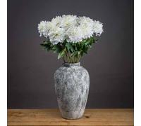 Lemon Pavilion Furniture and Decor Classic Peony Artificial Plant (Single Stem) - L13 x W13 x H69 cm in White Lemon Pavilion Furniture and Decor White